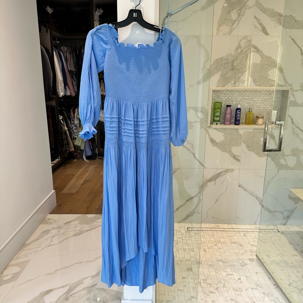 Ramy Brook long maxi dress. A little shorter in the front. Beautiful periwinkle